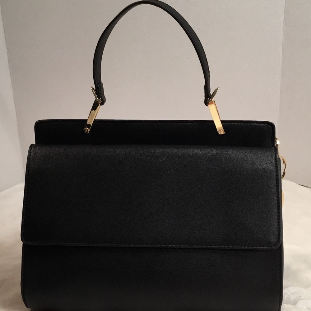Prm Black Streamlined Handbag - image 4